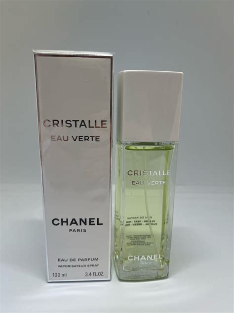 cristal eau de parfum chanel|Chanel cristalle eau verte 100ml.